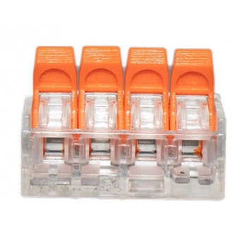 Szybkozłączka uniwersalna linka - drut 4 x 0,14-4 mm2 F-elektro F2.0277