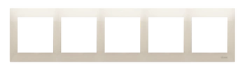Ramka 5-krotna kremowa Simon 54 DR5/41 Kontakt-Simon