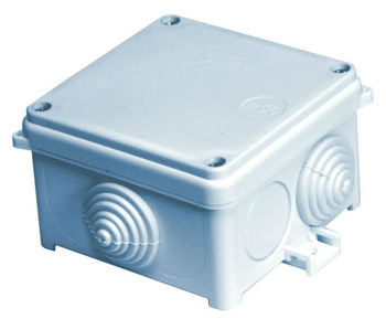 Puszka natynkowa hermetyczna pusta IP55 biała N90x90 Simet 35120206