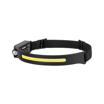 Latarka czołowa opaska akumulatorowa (5W COB+ 3W Led) Lechpol