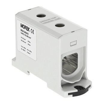 Złączka szynowa szara 35-240mm Morek MAA1240A10