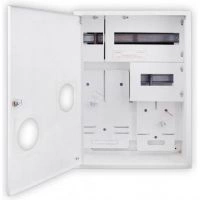 Rozdzielnia licznikowa natynkowa biała bez odczytu T1F i T3F+25S Kubiak RZ 11NN